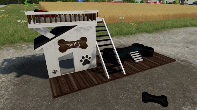Fancy Dog House v1.0 для Farming Simulator 22 (1.2.x)
