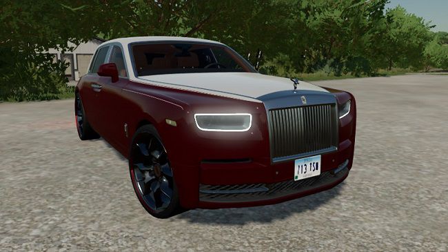 Rolls-Royce Phantom v1.0 для Farming Simulator 22 (1.2.x)