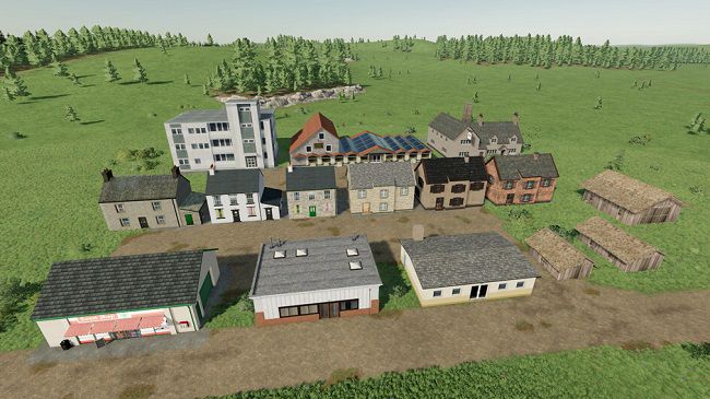 Placeable Buildings Pack v1.0 для Farming Simulator 22 (1.2.x)