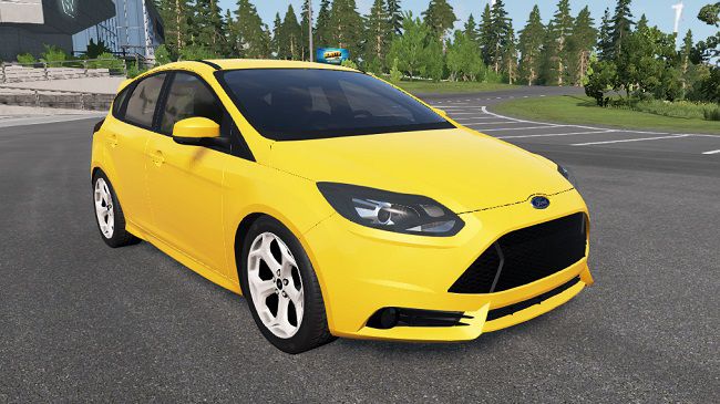 Ford Focus ST Remastered v1.0 для BeamNG.drive (0.24.x)