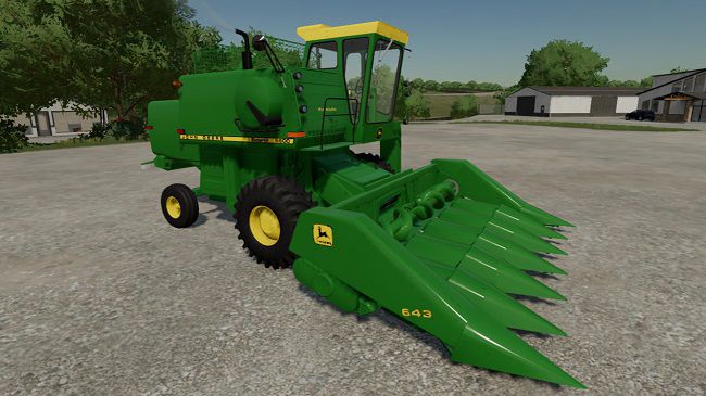 John Deere 6600 Sidehill v1.0 для Farming Simulator 22 (1.2.x)
