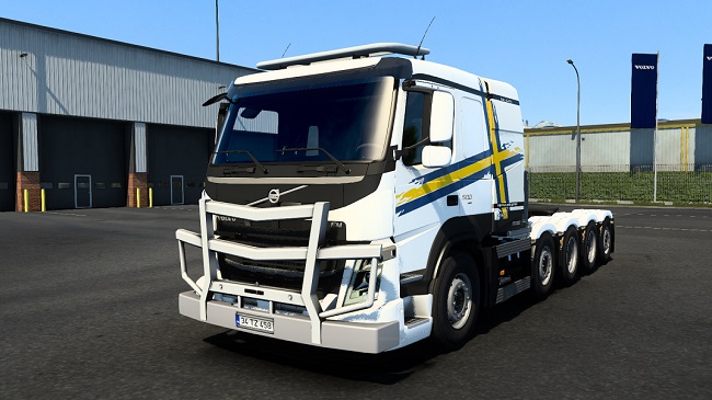 Volvo FM 10x4 Heavy Chassis v1.0 Fix для Euro Truck Simulator 2 (1.43.x)