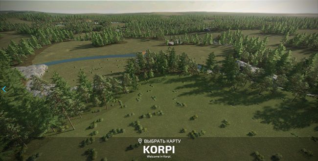 Карта Korpi v1.0.3.3 для Farming Simulator 22 (1.4.x)