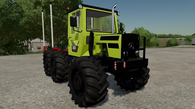 Mercedes Forsttrac v1.0 для Farming Simulator 22 (1.2.x)