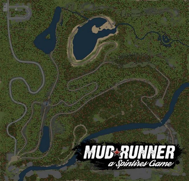 Карта "Гора" для Spintires: MudRunner