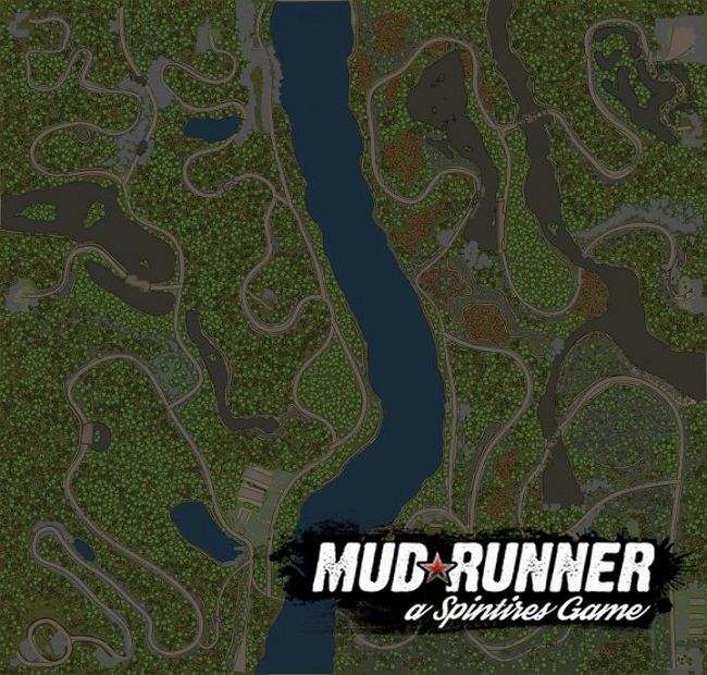 Карта "Грязевой бегун" для Spintires: MudRunner
