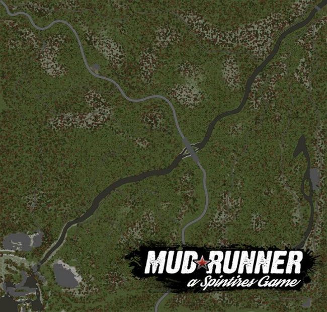 Карта "Care Free Highway" для Spintires: MudRunner