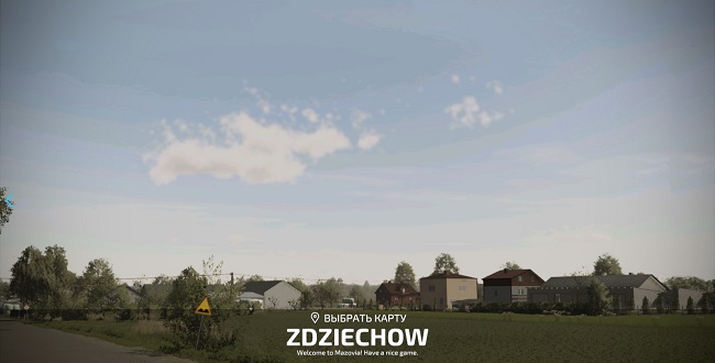 Карта Zdziechow Large Fields v1.0 для Farming Simulator 22 (1.2.x)