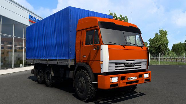 КамАЗ 53212/5410/5511/4310 v1.0 для Euro Truck Simulator 2 (1.43.x)
