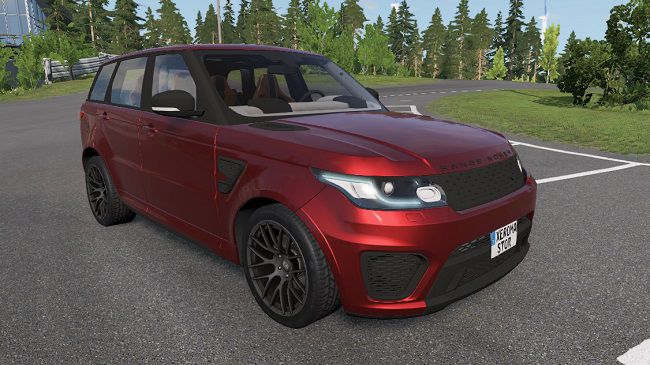 Range Rover SVR для BeamNG.drive (0.24.x)