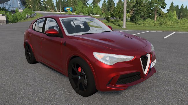 Alfa Romeo Stelvio для BeamNG.drive (0.24.x)