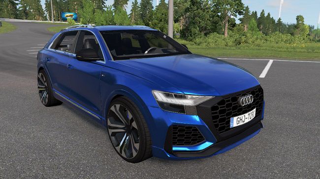 AUDI RS Q8 v1.0 для BeamNG.drive (0.24.x)