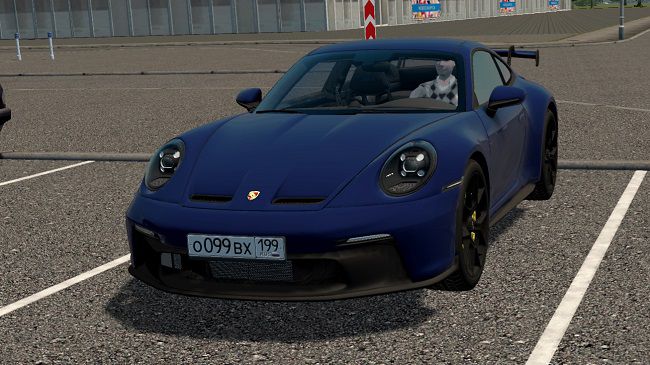 Porsche 911 GT3 (922) 2022 для City Car Driving (1.5.9.2)