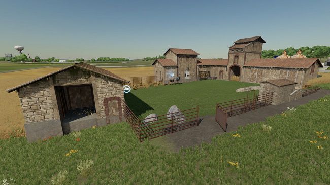 Old Cow Barn v1.0 для Farming Simulator 22 (1.3.x)