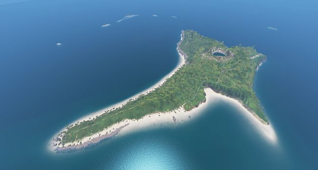 Карта Junior Rock Island v8.01 для BeamNG.drive (0.29.x)