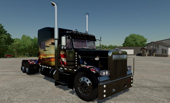 Peterbilt 379 Freedom v1.0 для Farming Simulator 22 (1.3.x)