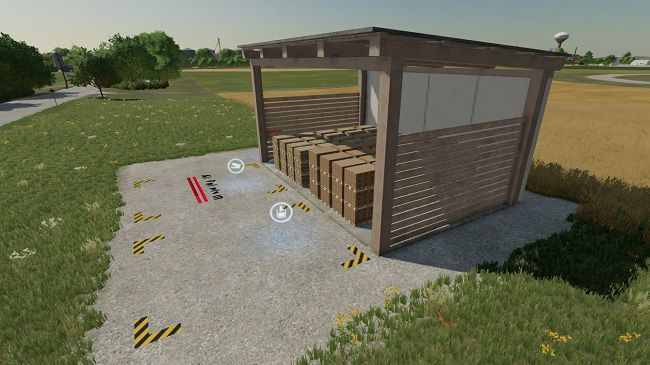 Pallet Warehouse v1.0 для Farming Simulator 22 (1.3.x)