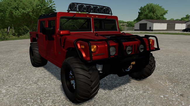 Hummer H1 Alpha v1.2 для Farming Simulator 22 (1.8.x)