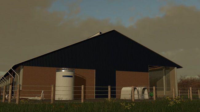 Cowshed 3+0 v1.1 для Farming Simulator 22 (1.8.x)