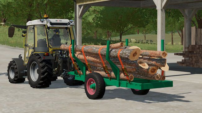 Selfmade Forest Trailer v1.0 для Farming Simulator 22 (1.3.x)