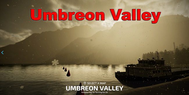 Карта Umbreon Valley v1.0.0.4 для Farming Simulator 22 (1.9.x)