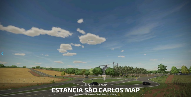 Карта Estancia São Carlos v1.0 для Farming Simulator 22 (1.3.x)