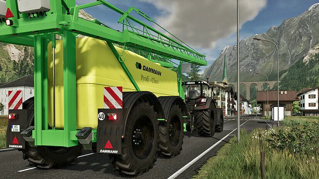 Dammann Profi Class 7500 v1.1 для Farming Simulator 22 (1.9.x)