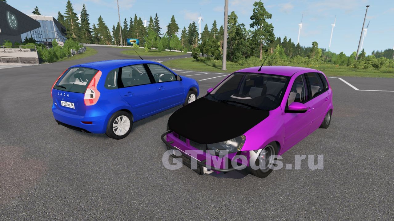 Lada Granta Hatcback v1.0 для BeamNG.drive (0.24.x) » Моды для игр про  автомобили от GTMods.ru