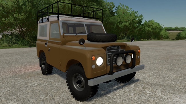 Land Rover Series III v1.0 для Farming Simulator 22 (1.3.x)