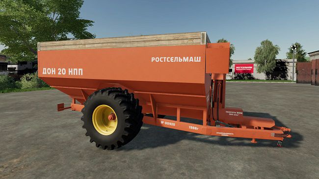 Ростсельмаш Дон-20 НПП v1.0.0.0 для Farming Simulator 22 (1.3.xx)