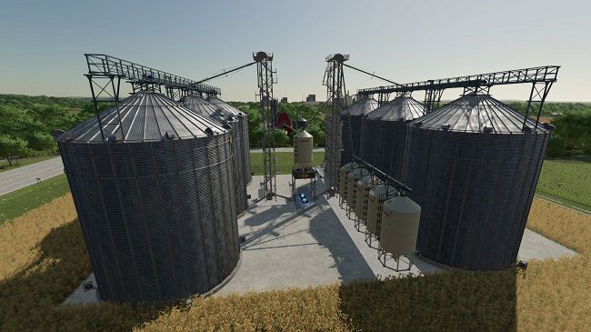 GSI Mega Silo Corn Dryer v1.0 для Farming Simulator 22 (1.3.x)