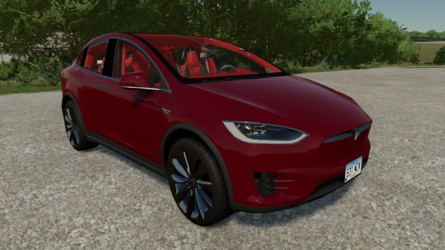 Tesla Model X v1.0 для Farming Simulator 22 (1.3.x)
