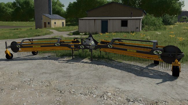 Lizard R90 Rake v1.0 для Farming Simulator 22 (1.3.x)