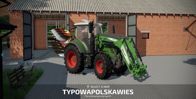 Карта Typowa Polska Wies v1.0 для Farming Simulator 22 (1.3.x)