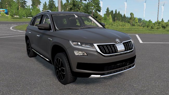 Skoda Kodiaq Revamp v1.0 для BeamNG.drive (0.24.x)