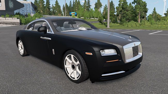 Rolls Royce Wraith Revamp v1.0 для BeamNG.drive (0.24.x)