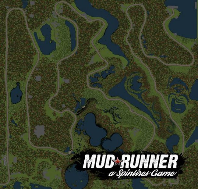 Карта "Северный маршрут" для Spintires: MudRunner