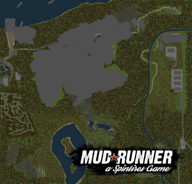 Карта "Экстремальные дороги" для Spintires: MudRunner