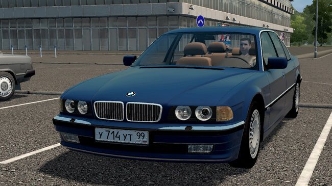 BMW E38 7-Series v1.0 для City Car Driving (1.5.9.2)