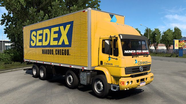 Mercedes Benz 1318 v1.0 для Euro Truck Simulator 2 (1.43.x)