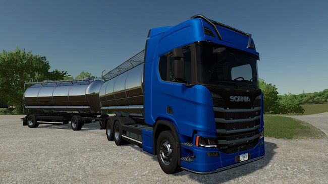 Scania R Tank v1.0.0.1 для Farming Simulator 22 (1.8.x)