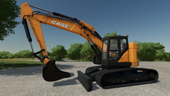 Case CX-245 SR v1.0 для Farming Simulator 22 (1.3.x)