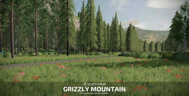 Карта Grizzly Mountain v1.0 для Farming Simulator 22 (1.3.x)