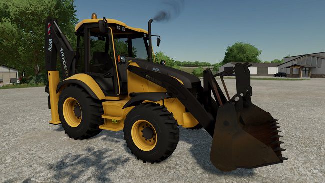 Volvo LB61B Backhoe v1.0 для Farming Simulator 22 (1.3.x)