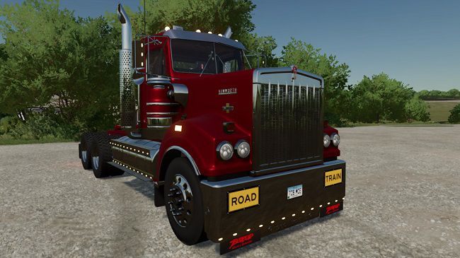 Kenworth T900 Legend V2000 для Farming Simulator 22 14x Моды для игр про автомобили от 9210