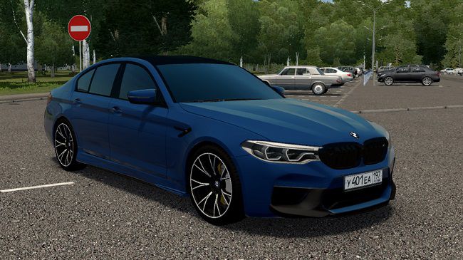 BMW M5 F90 2019 для City Car Driving (1.5.9.2)