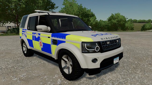 Land Rover Discovery 4 UK Police Edit v1.0.0.0 для FS22 (1.3.x)