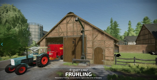 Карта Frühling v1.0.0.1 для Farming Simulator 22 (1.4.x)
