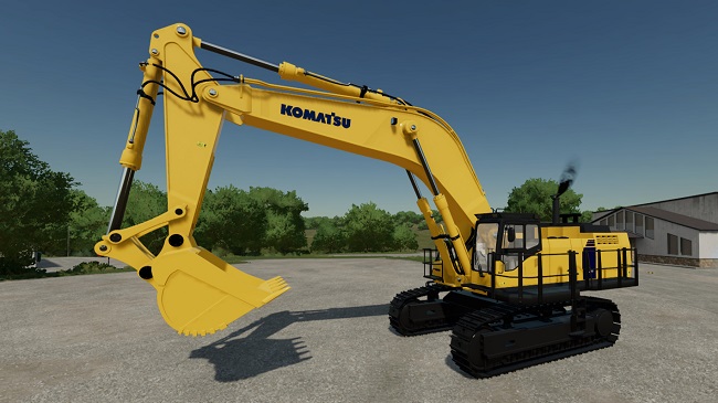 Komatsu PC 1250 v2.0.0.0 для Farming Simulator 22 (1.3.x)