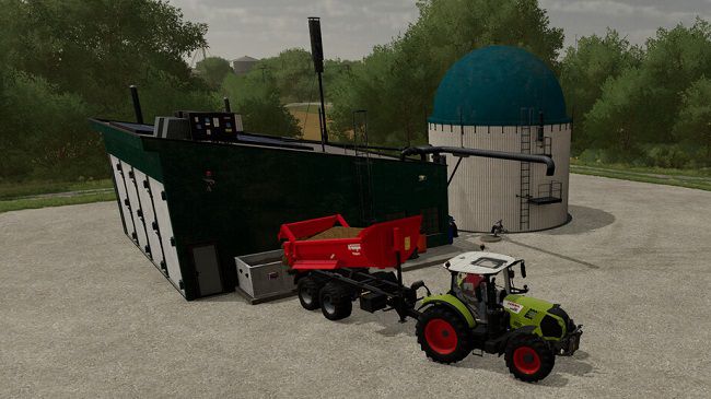 Mini Biogas Plant v1.1 для Farming Simulator 22 (1.4.x)